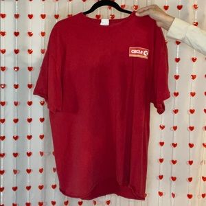RED CIRCLE K T SHIRT